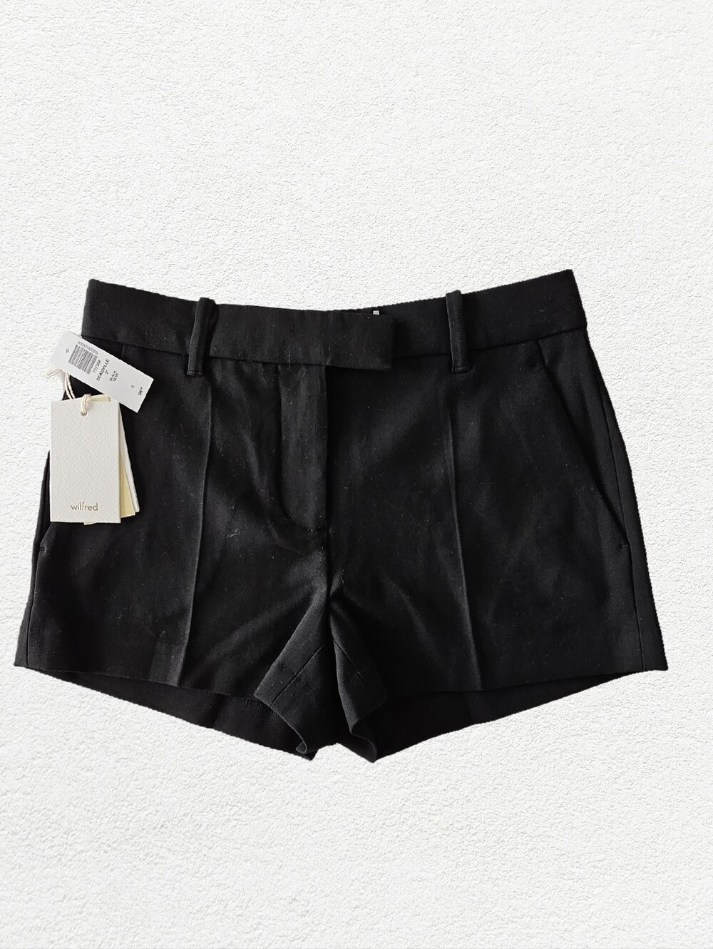 Wilfred Black Tailored Shorts